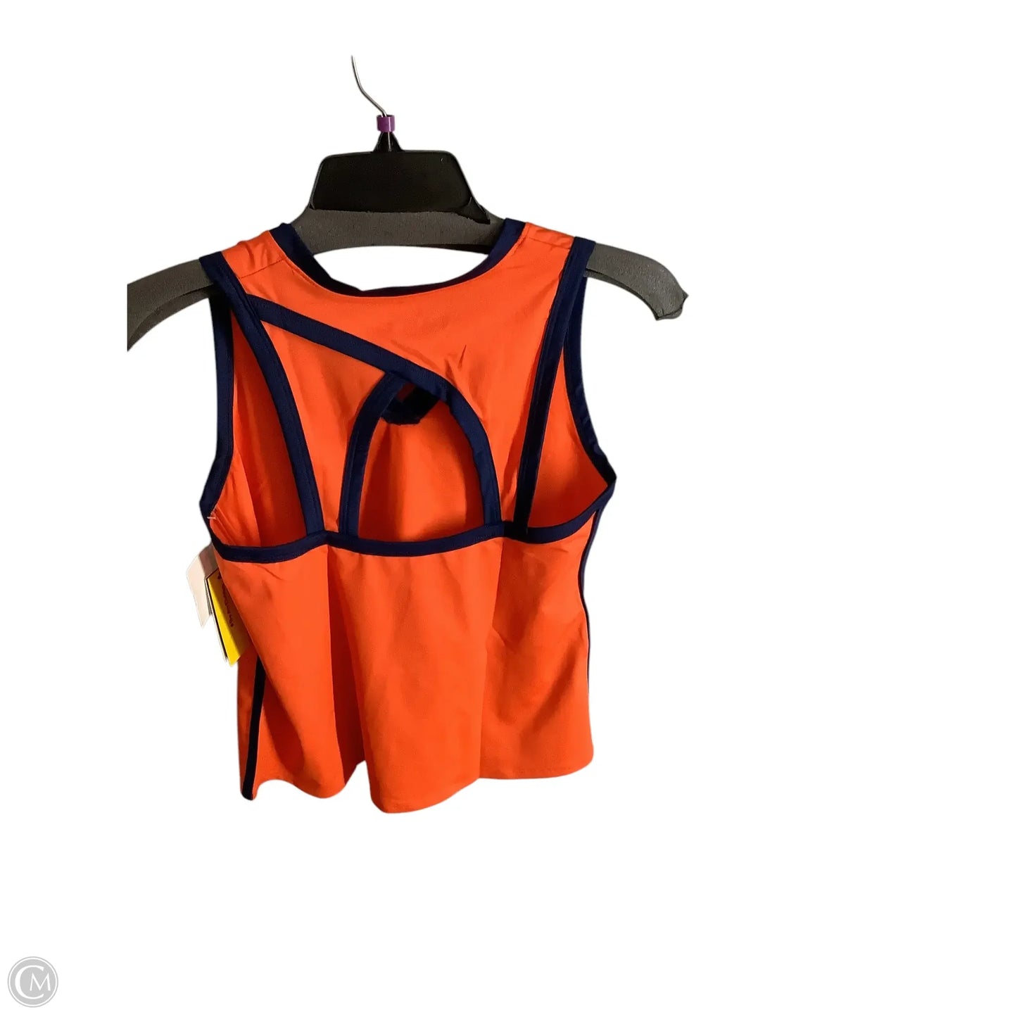 Top Sleeveless Basic By Clothes Mentor In Orange, Size: Xs