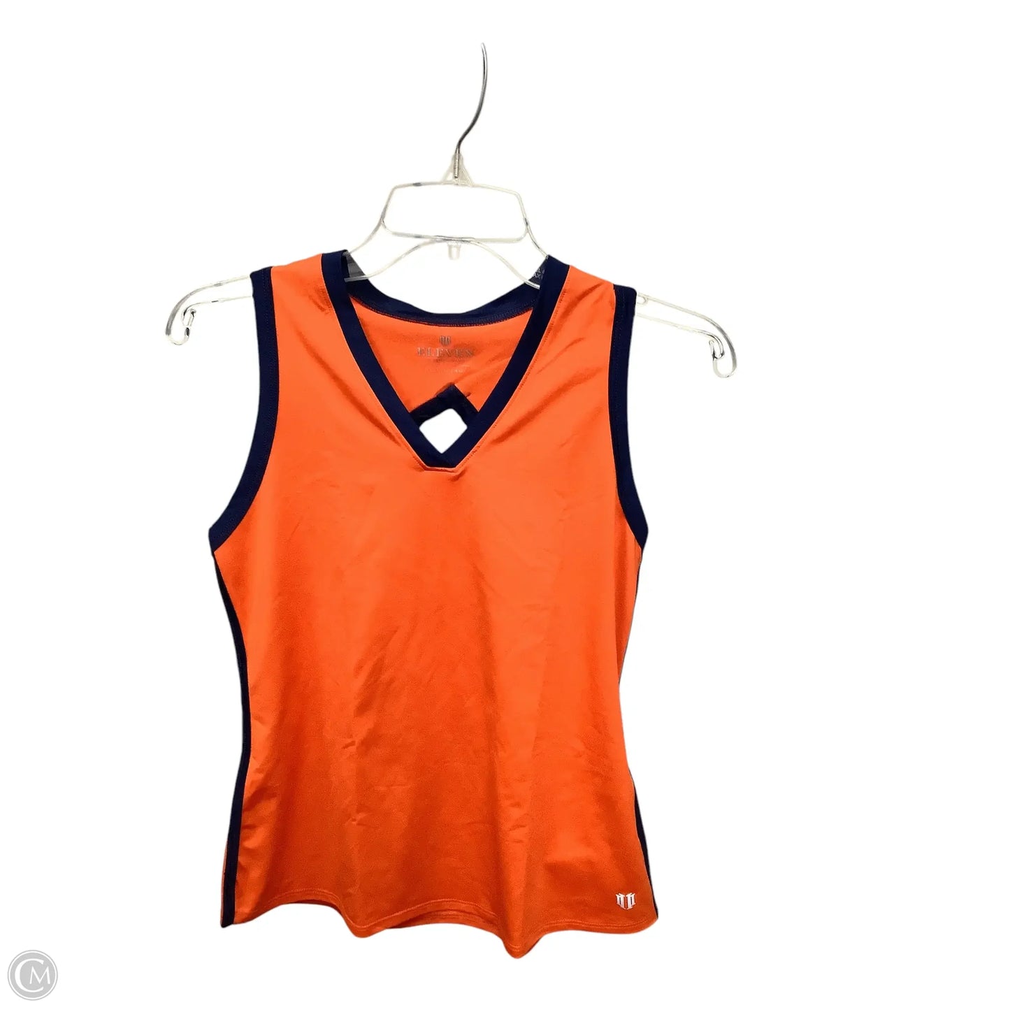 Top Sleeveless Basic By Clothes Mentor In Orange, Size: Xs