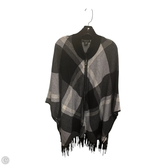 Poncho By Rachel Zoe In Black, Size: 2x