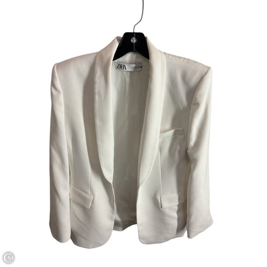 Blazer By Zara In White, Size: M