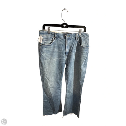 Jeans Flared By Citizens Of Humanity In Blue, Size: 8