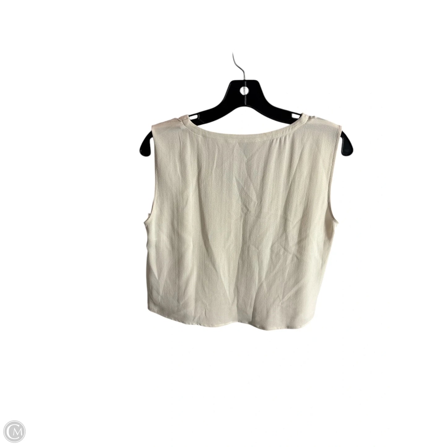 Top Sleeveless Basic By Eileen Fisher In Tan, Size: S