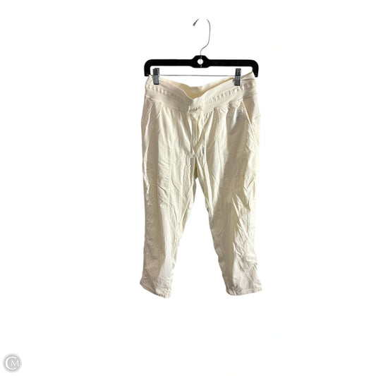 Athletic Pants By Lululemon In Cream, Size: 6