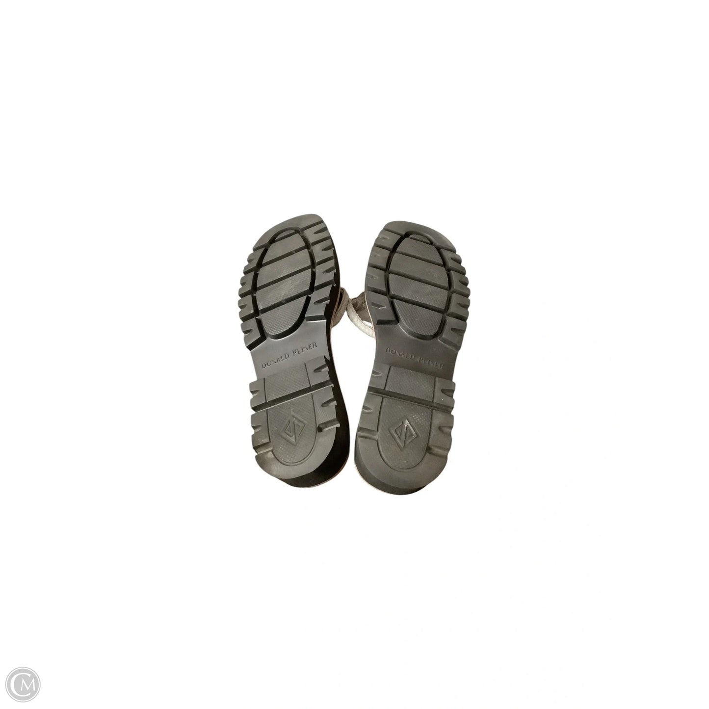 Sandals Flats By Donald Pliner In Grey, Size: 8