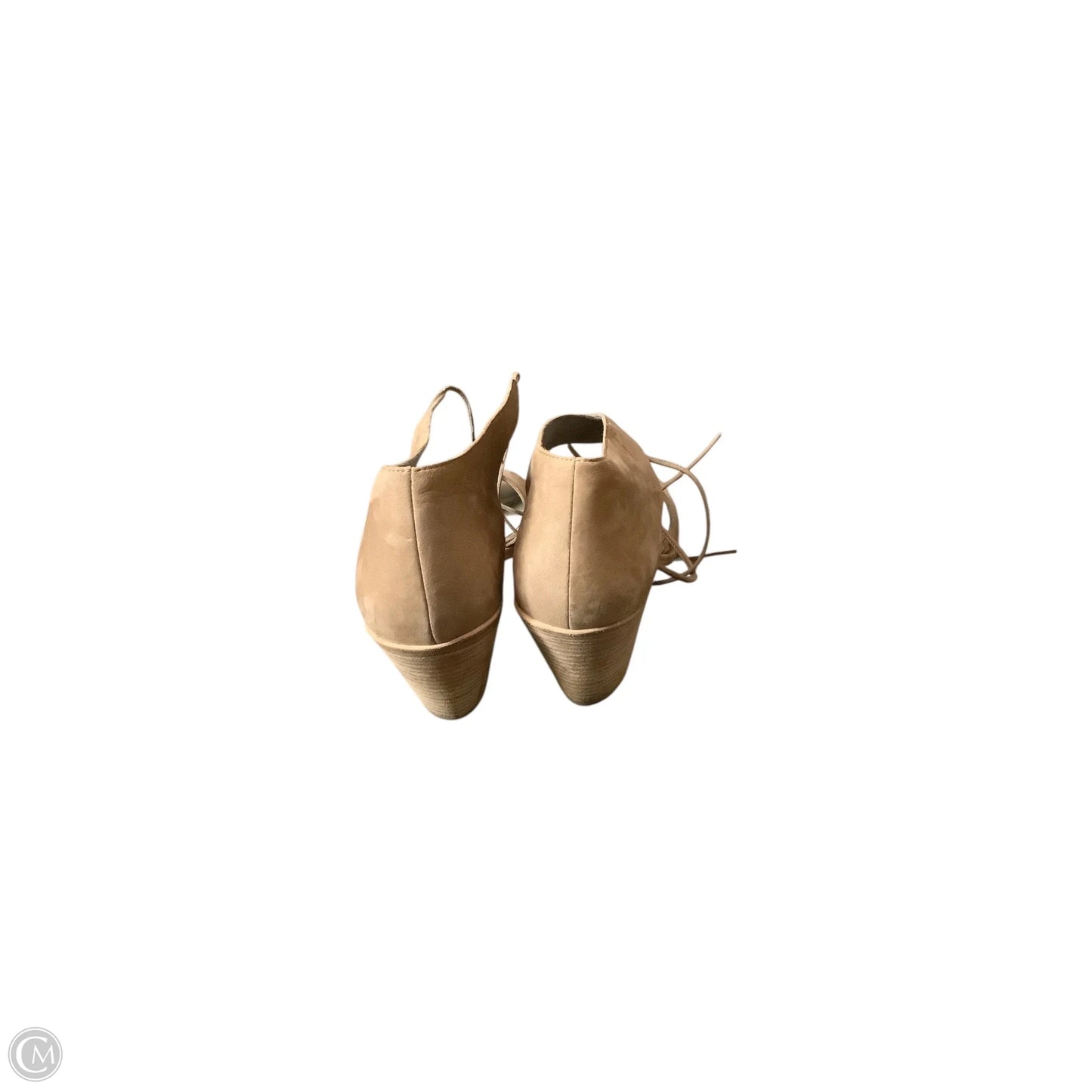 Sandals Heels Block By Eileen Fisher In Tan, Size: 10