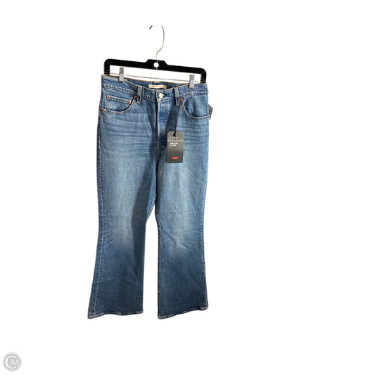 Jeans Flared By Levis In Blue, Size: 8
