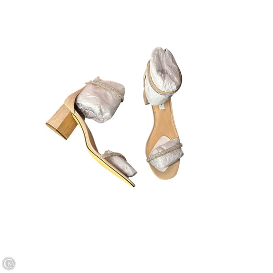 Shoes Heels Block By Nina In Tan, Size: 9