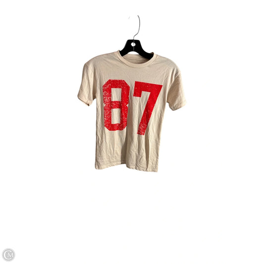 Top Short Sleeve Basic By Grayson Threads In Tan, Size: Xxs