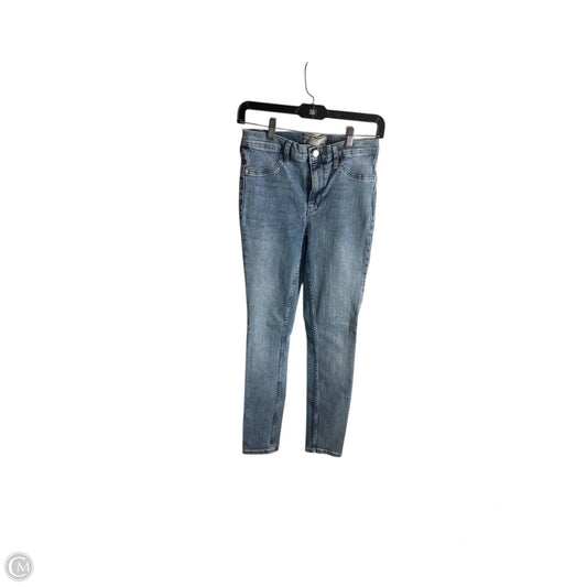 Jeans Skinny By Free People In Blue, Size: 6