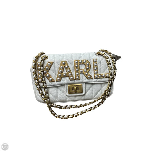 Handbag Designer By Karl Lagerfeld, Size: Medium