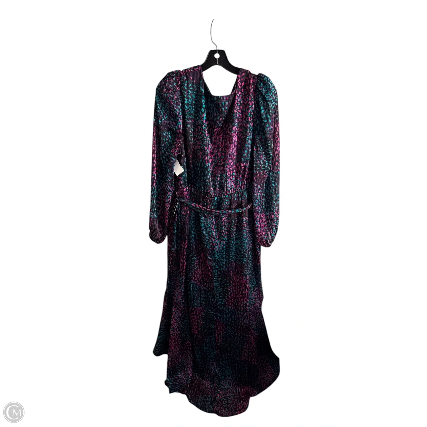 Dress Casual Maxi By Express In Multi-colored, Size: Xl