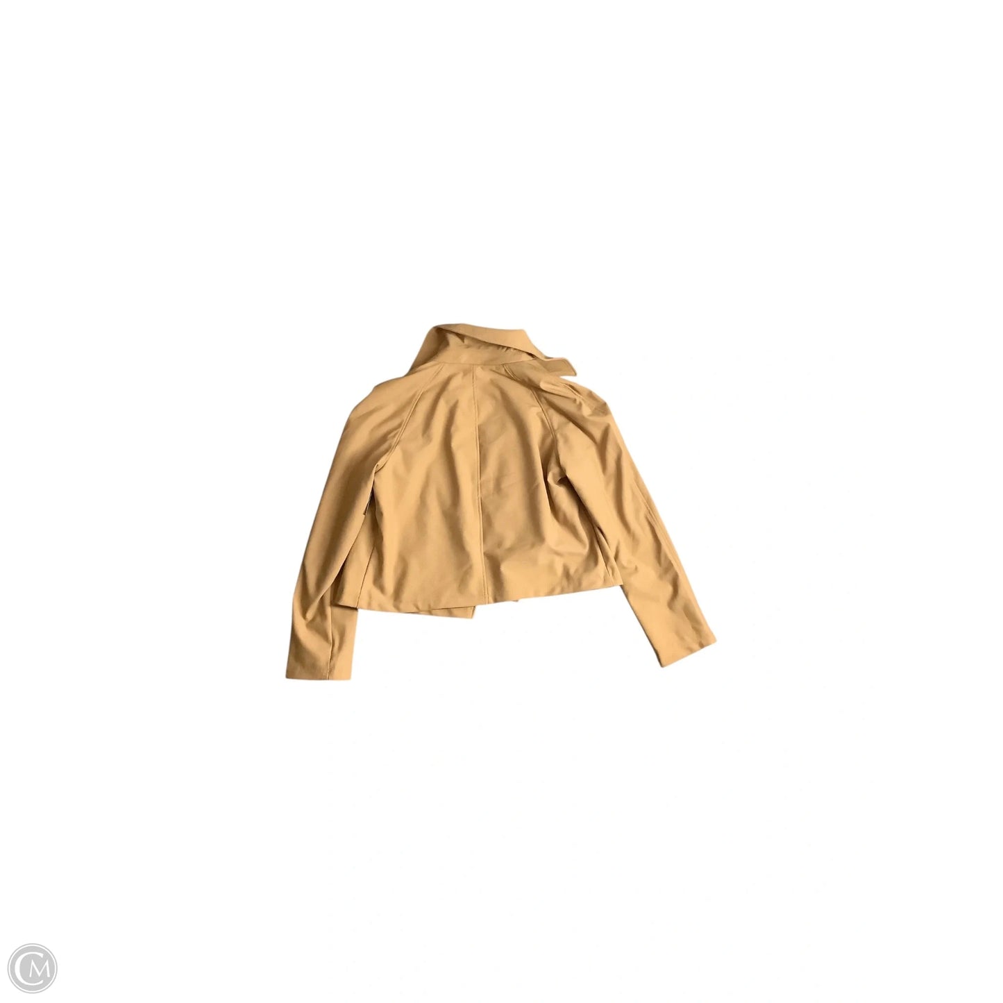 Blazer By Clothes Mentor In Gold, Size: L