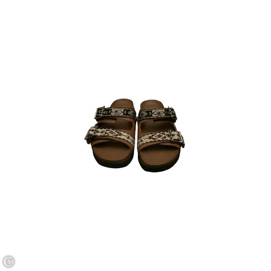 Sandals Flats By Ash In Brown