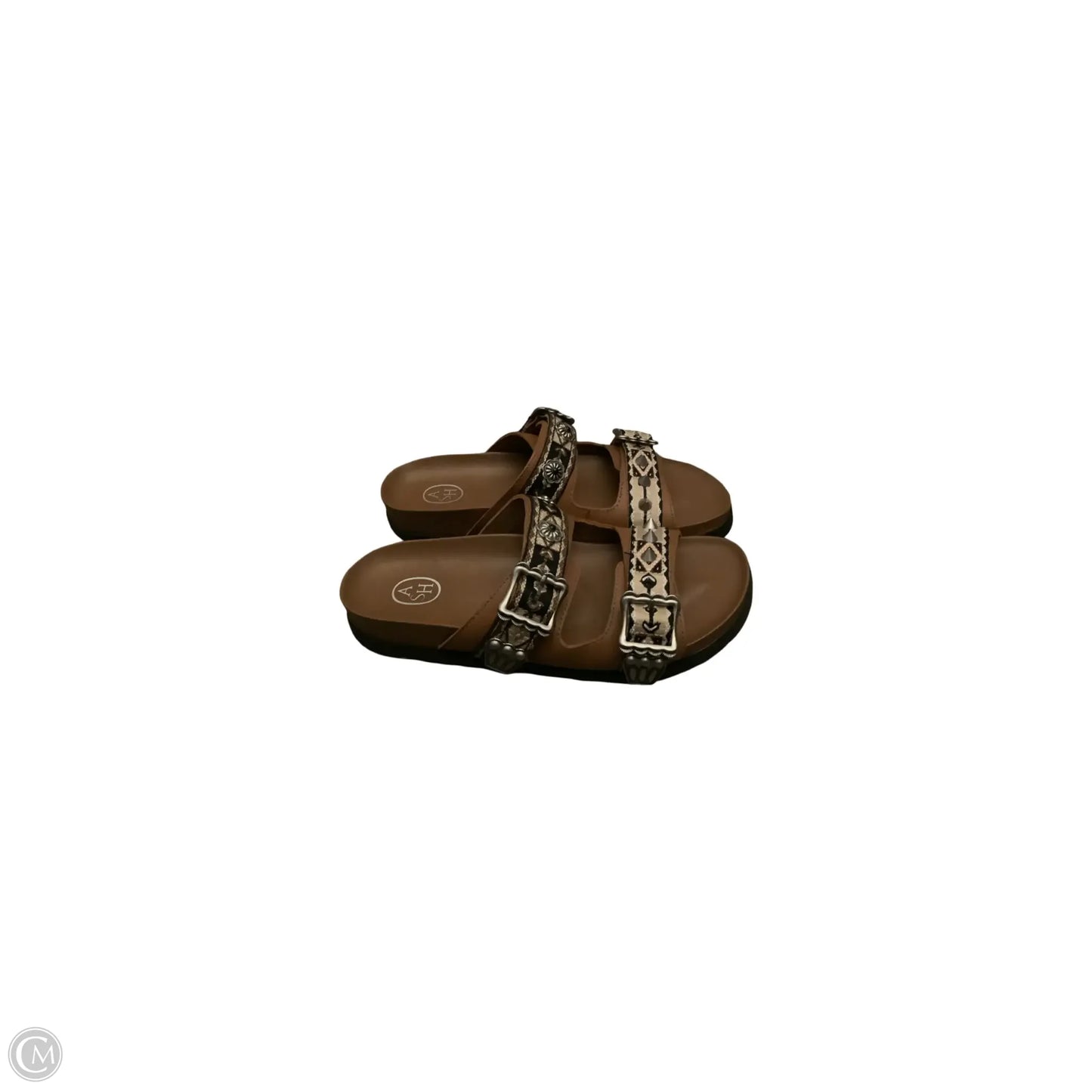 Sandals Flats By Ash In Brown