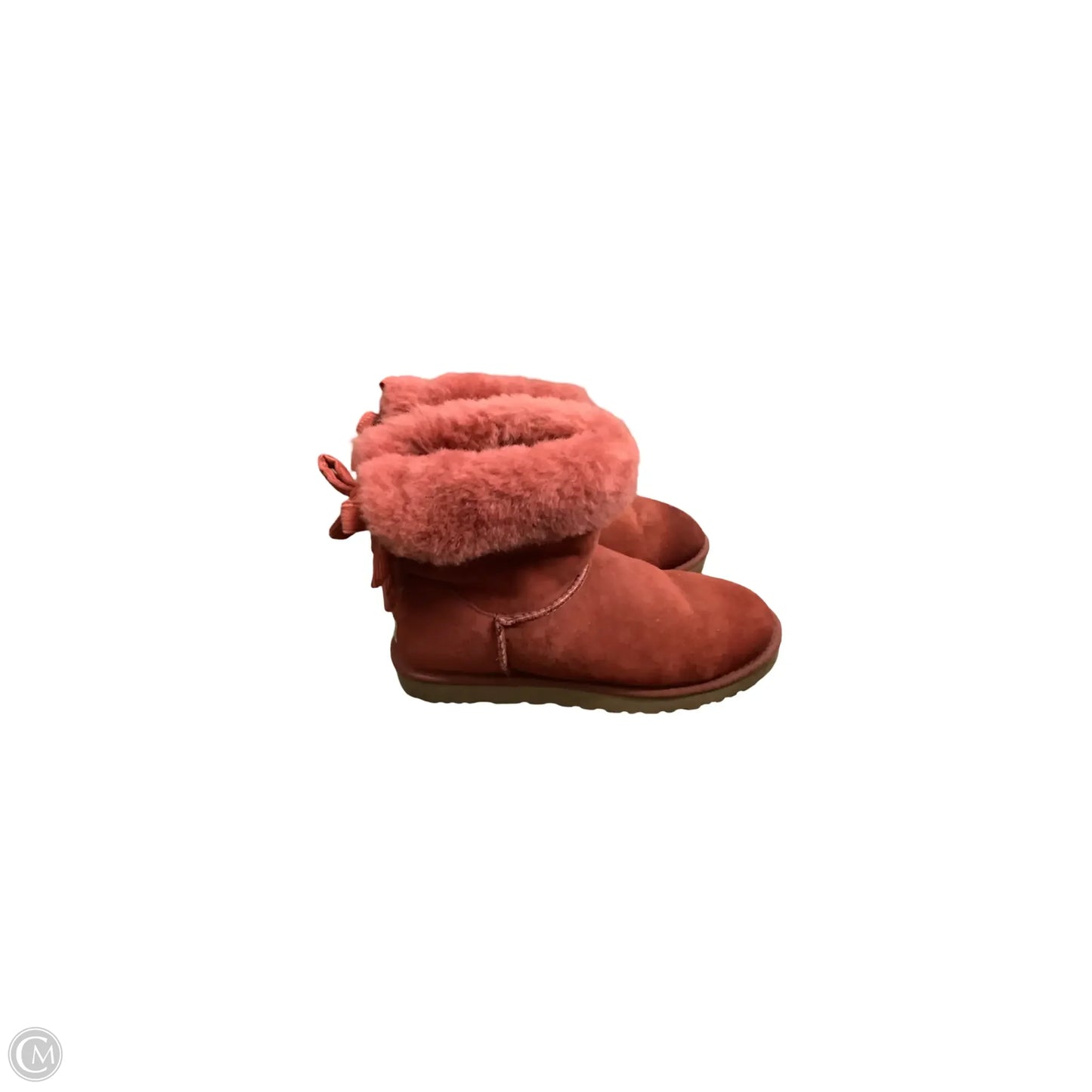 Boots Designer By Ugg In Pink, Size: 9