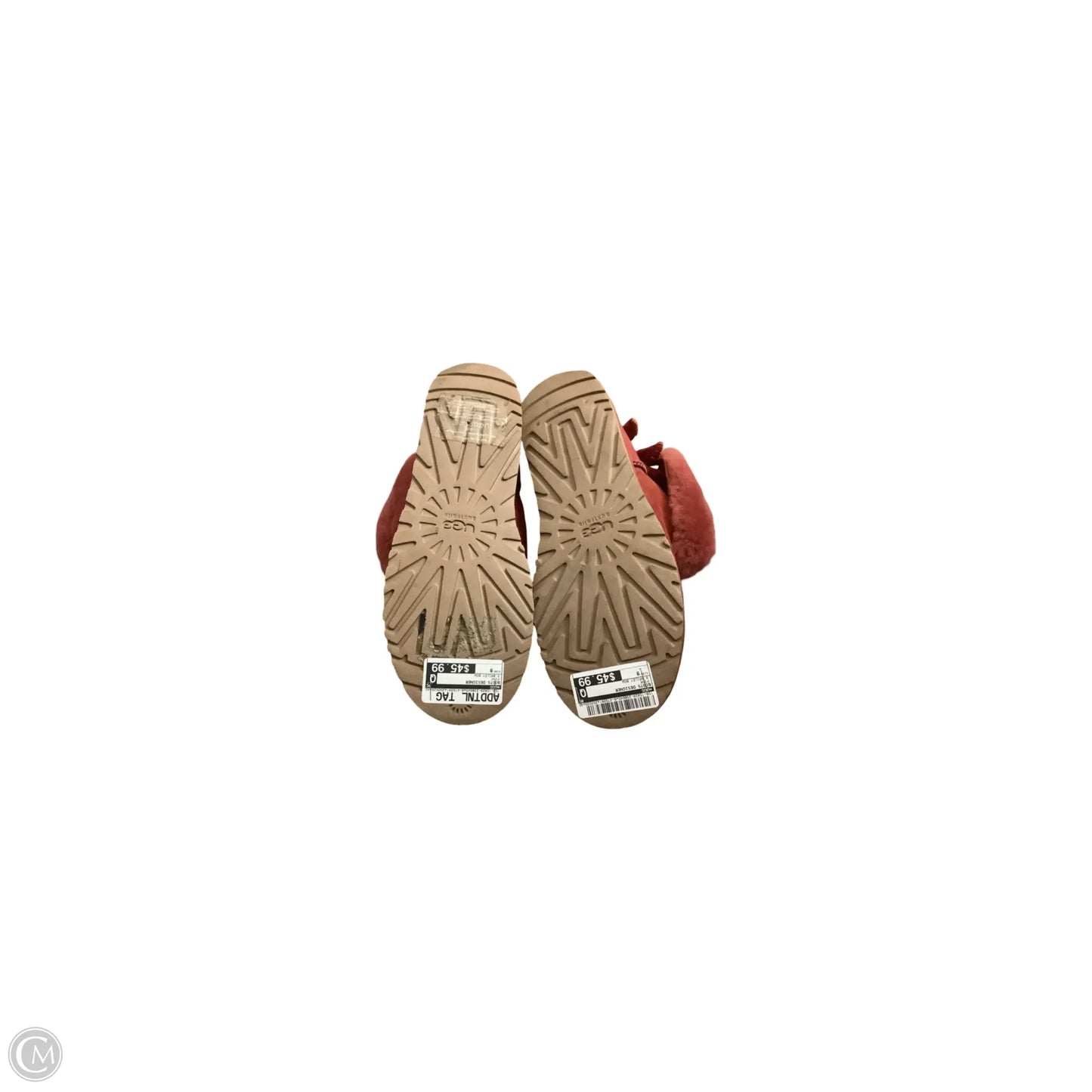 Boots Designer By Ugg In Pink, Size: 9