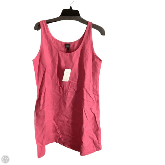 Dress Casual Midi By Eileen Fisher In Pink, Size: M