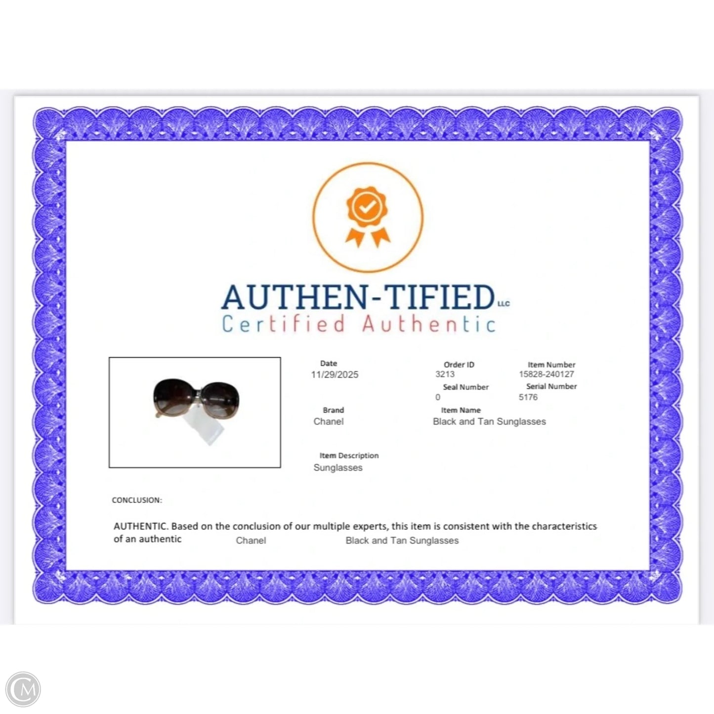 Sunglasses Luxury Designer By Chanel