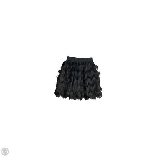 Skirt Midi By Banana Republic In Black, Size: Xs