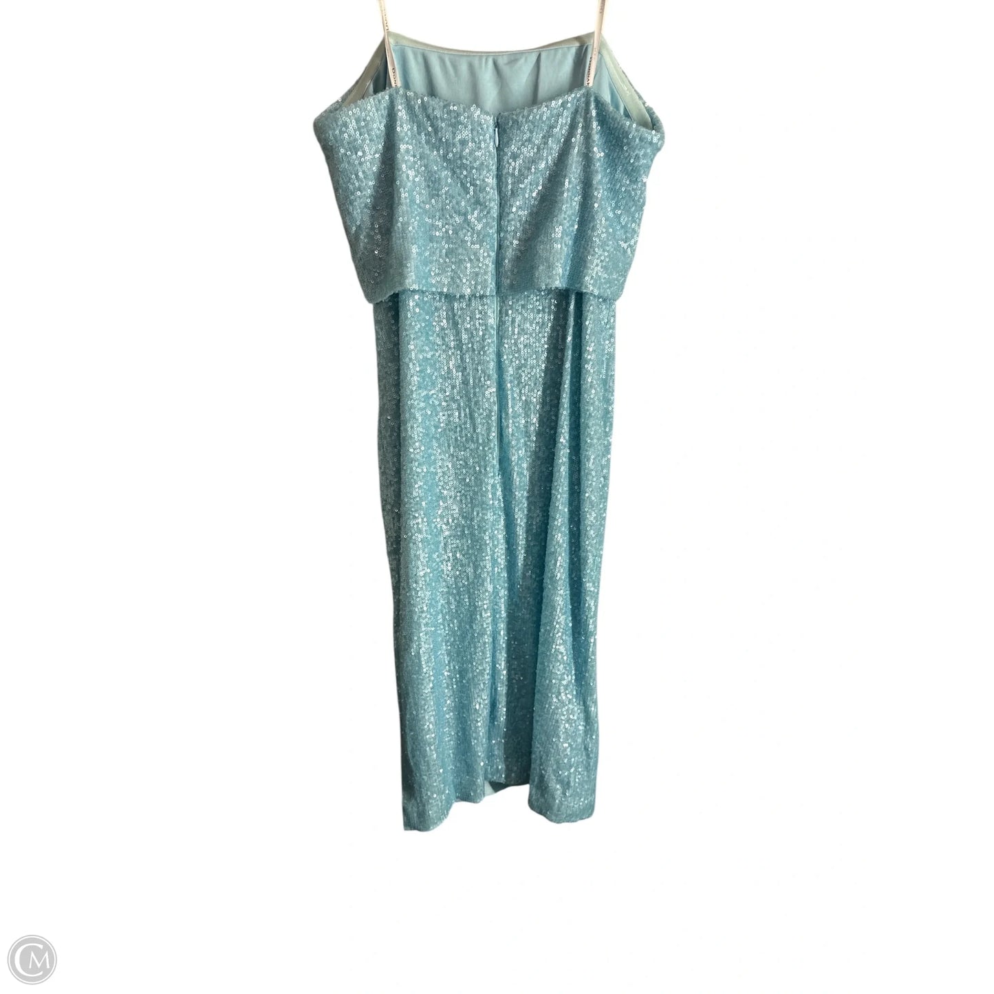 Dress Casual Midi By Donna Karan In Blue, Size: 10
