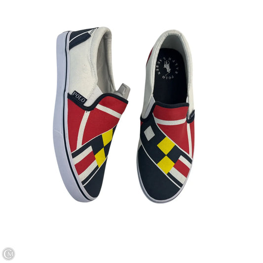 Shoes Sneakers By Polo Ralph Lauren In Blue & Red, Size: 7