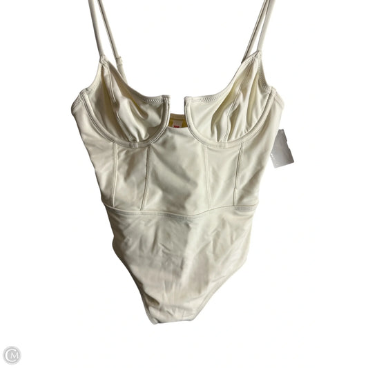 Swimsuit By Solid & Striped In Cream, Size: S