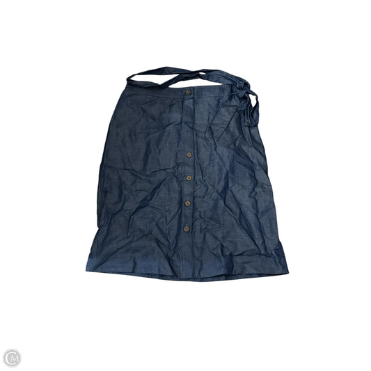 Skirt Midi By Ann Taylor In Blue, Size: 14p