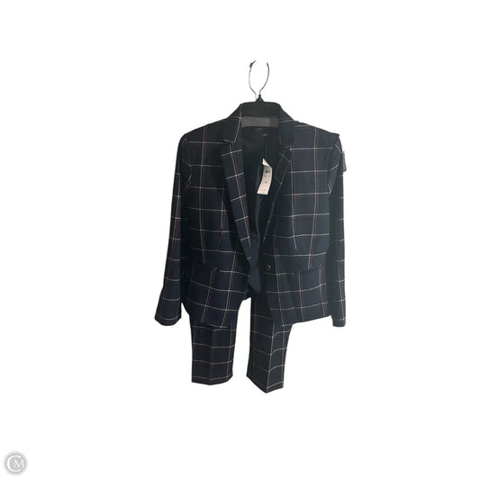 Pants Suit 2pc By Ann Taylor In Navy, Size: 8