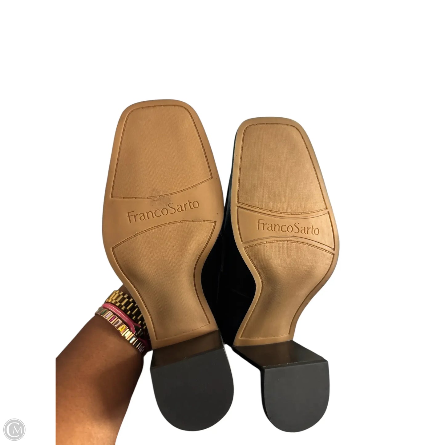 Shoes Heels Block By Franco Sarto In Black, Size: 9