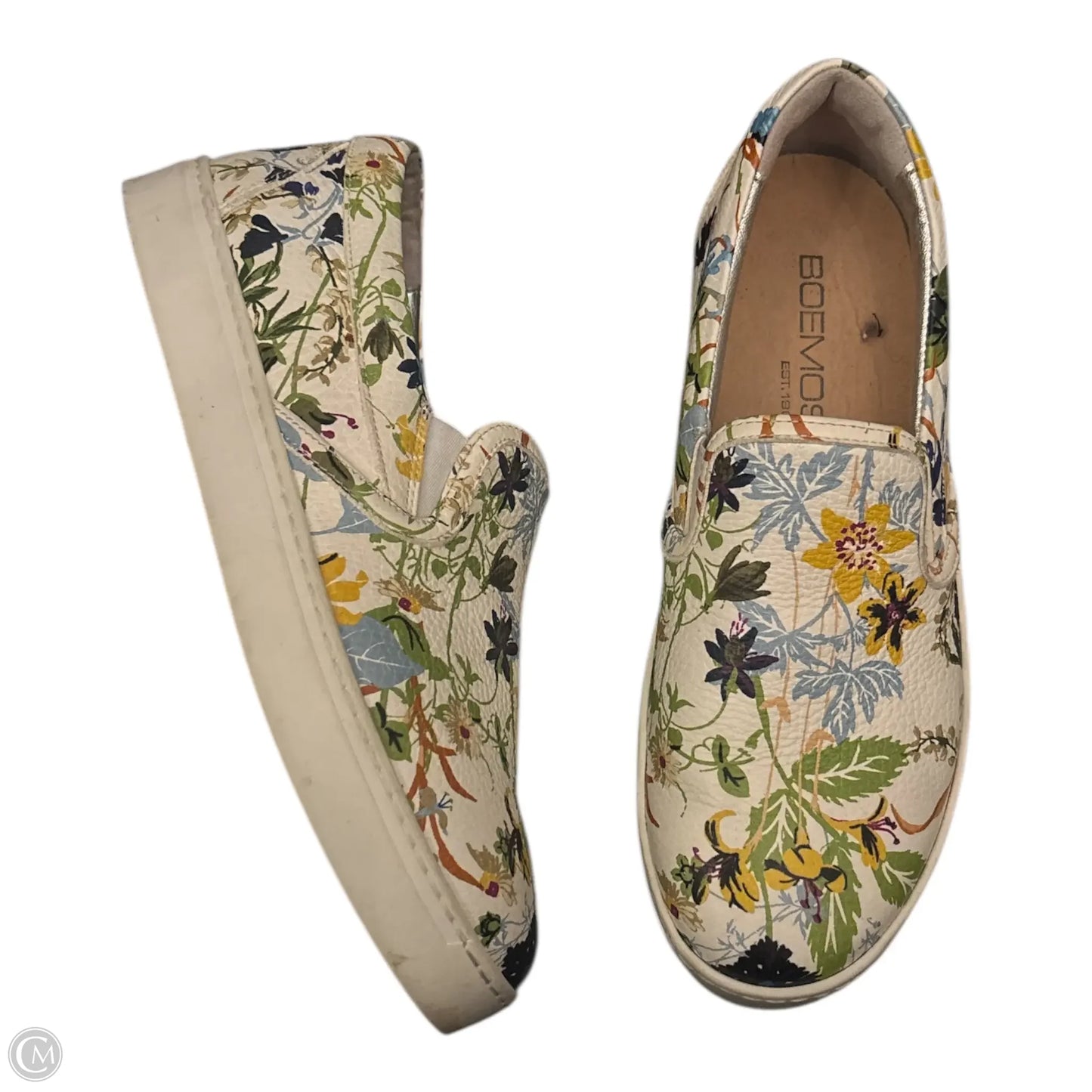 Shoes Sneakers By Clothes Mentor In Floral Print, Size: 7