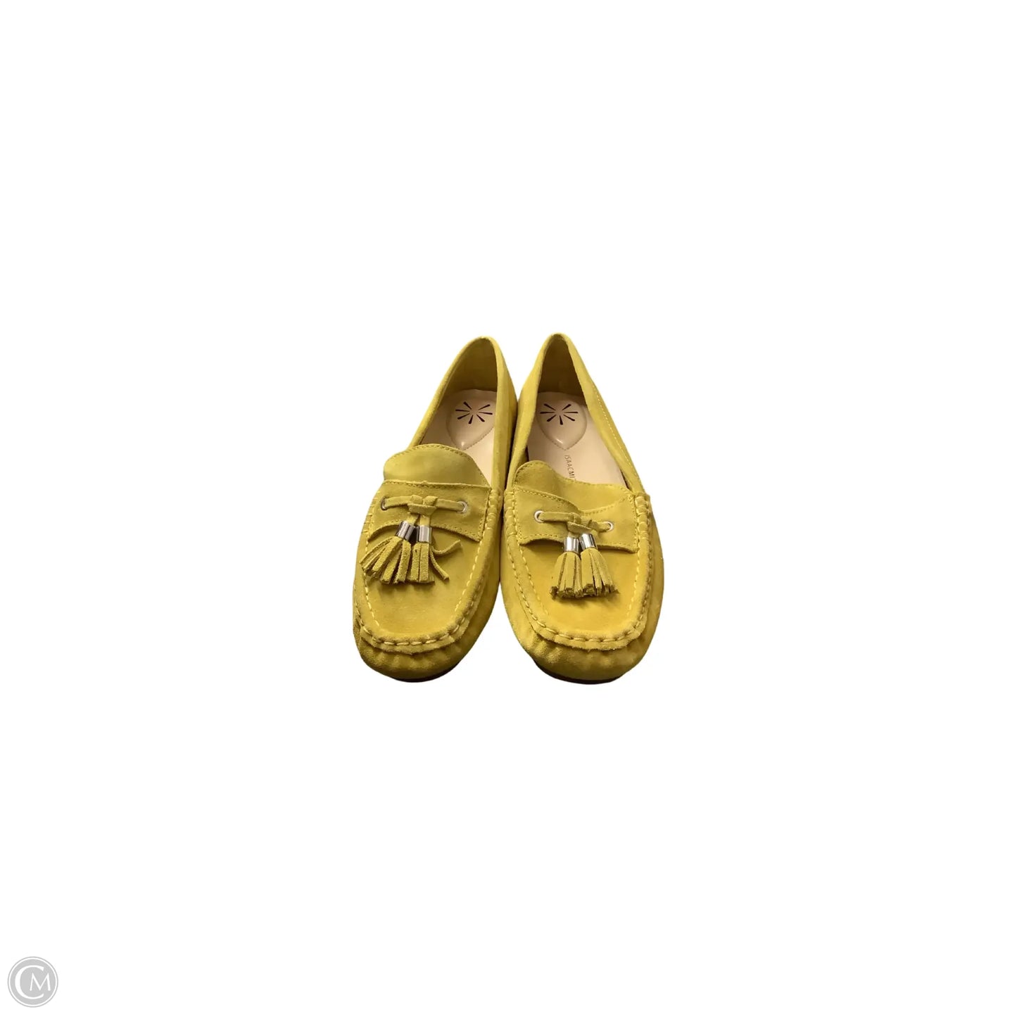 Shoes Flats By Isaac Mizrahi Live Qvc In Yellow, Size: 9.5