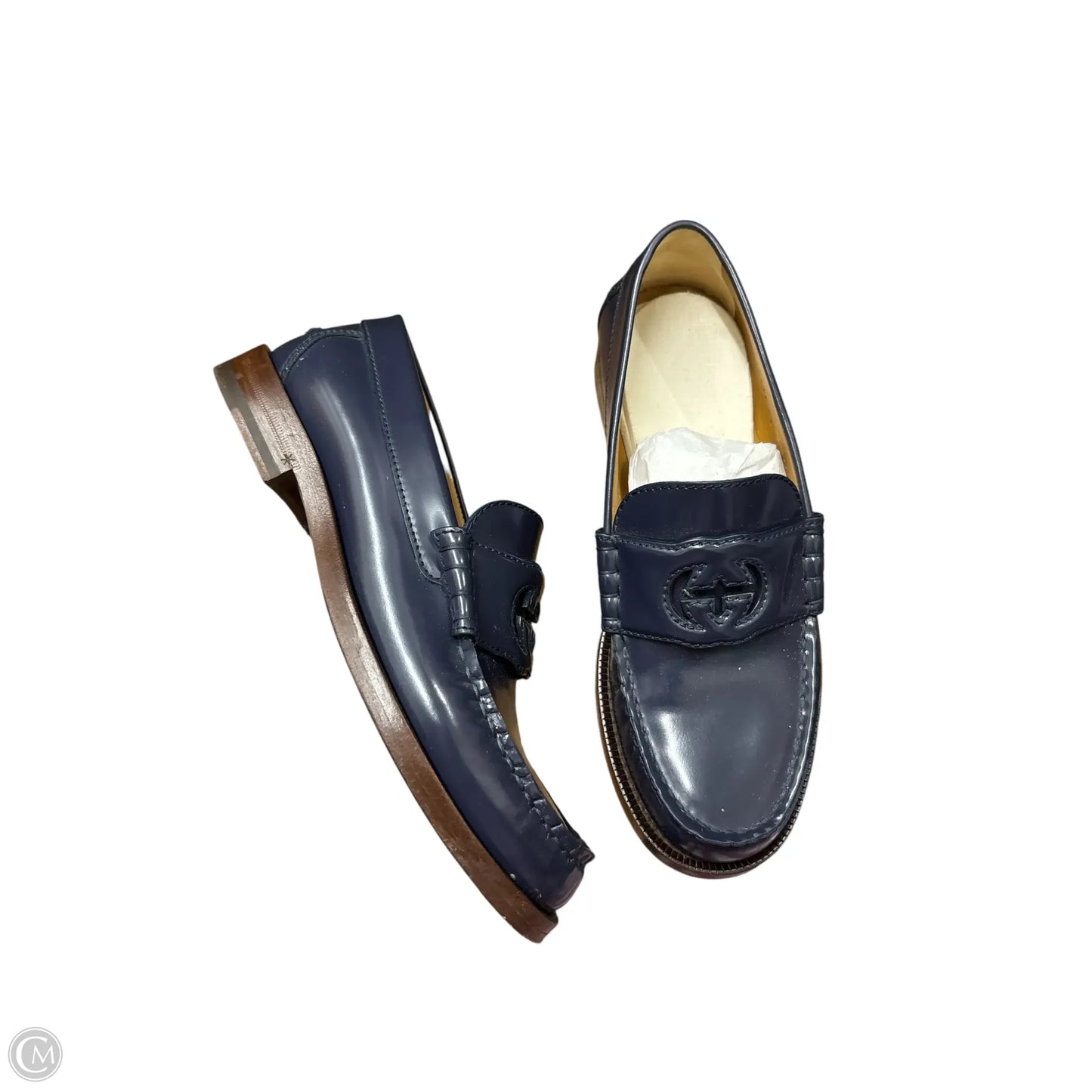Shoes Luxury Designer By Gucci In Blue