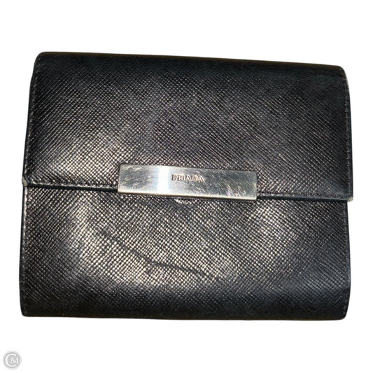 Wallet Luxury Designer By Prada, Size: Small
