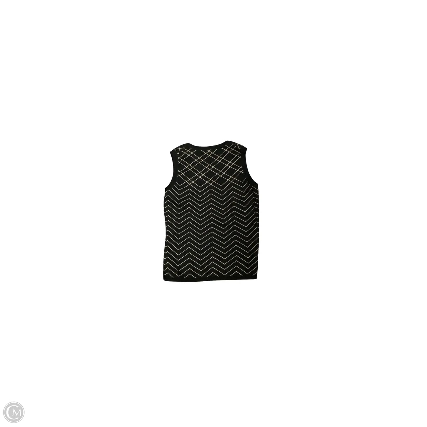 Top Sleeveless Basic By Brooks Brothers In Black, Size: S