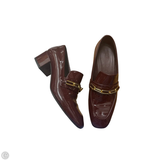 Shoes Luxury Designer By Burberry In Maroon