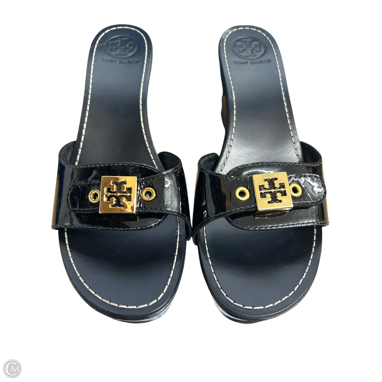 Sandals Designer By Tory Burch In Black, Size: 9.5