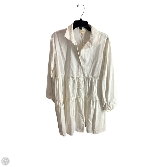 Dress Casual Midi By Melloday In Cream, Size: L