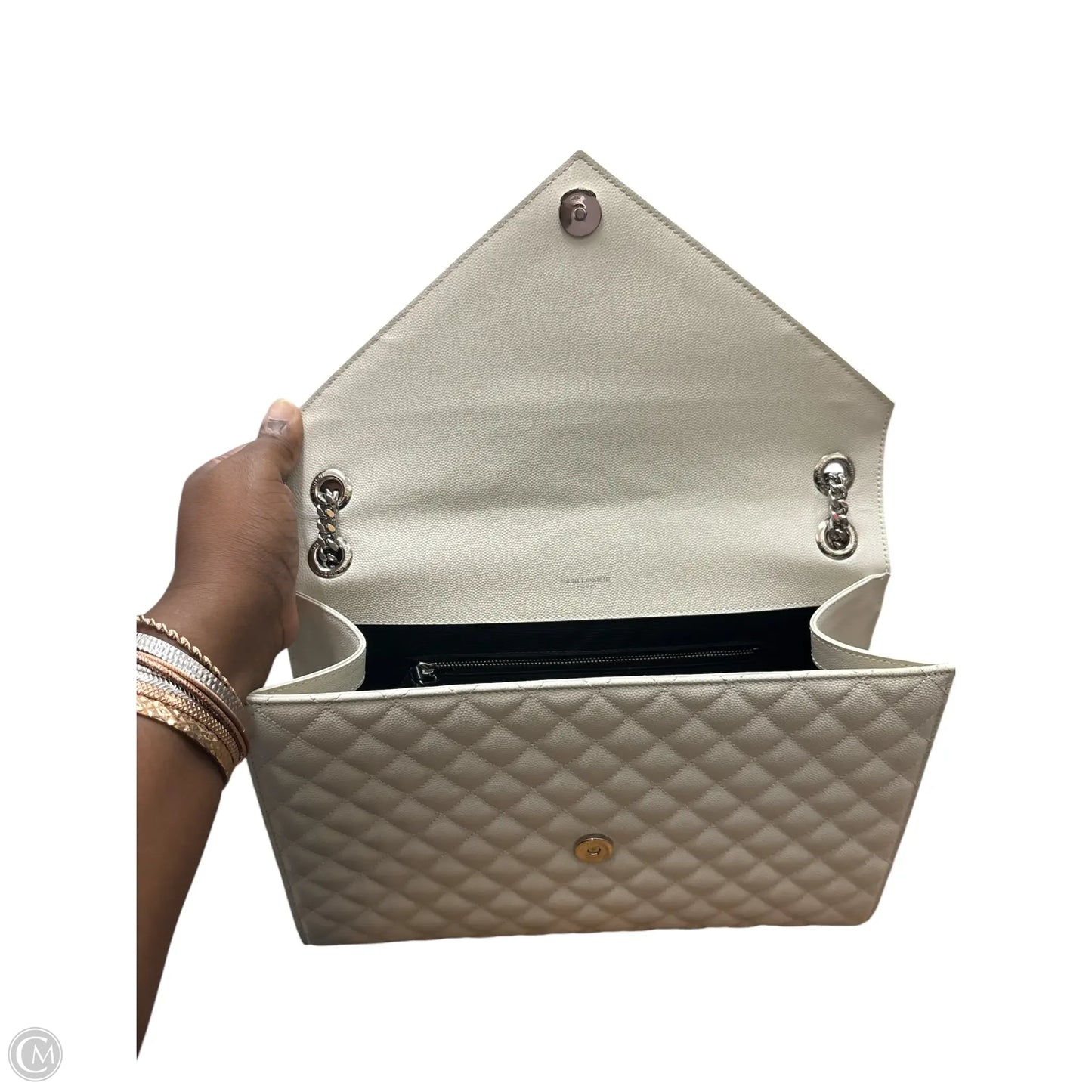 Handbag Luxury Designer By Yves Saint Laurent, Size: Large