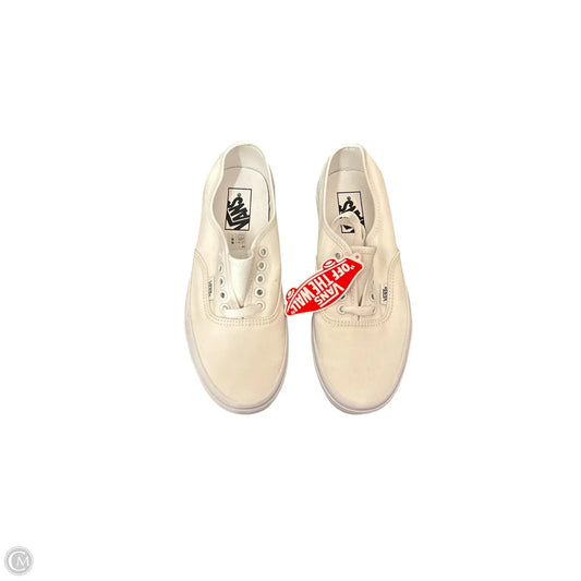 Shoes Sneakers By Vans In White, Size: 8