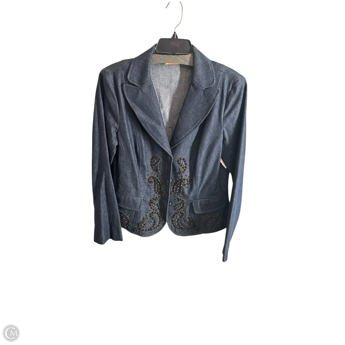 Blazer By Dana Buchman In Blue, Size: 12