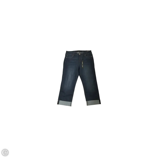 Jeans Wide Leg By Liverpool In Blue, Size: 14