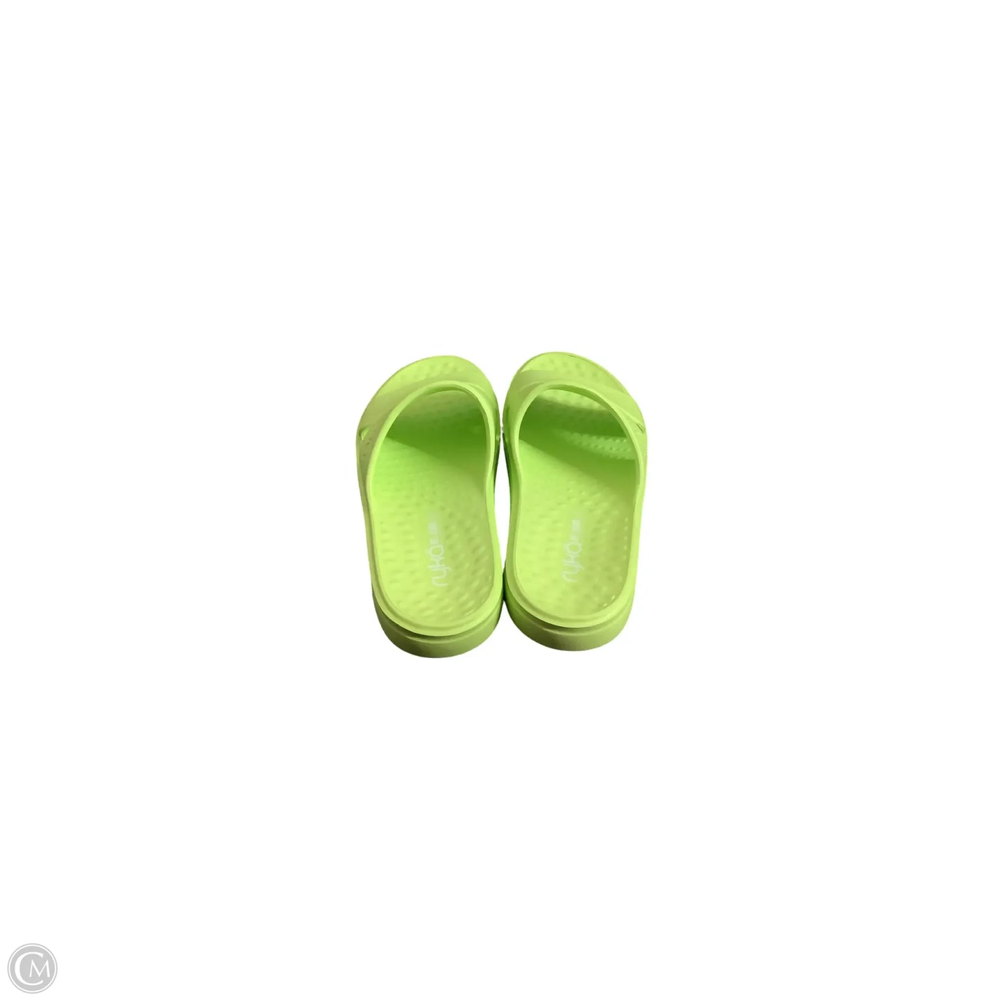 Sandals Flats By Ryka In Green, Size: 8