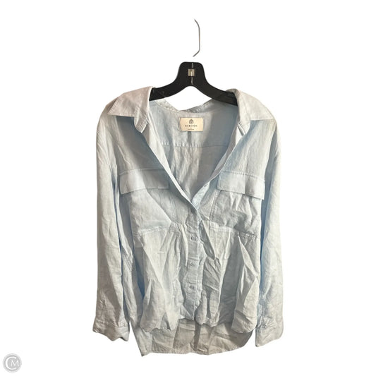 Top Long Sleeve Basic By Babaton In Blue, Size: M