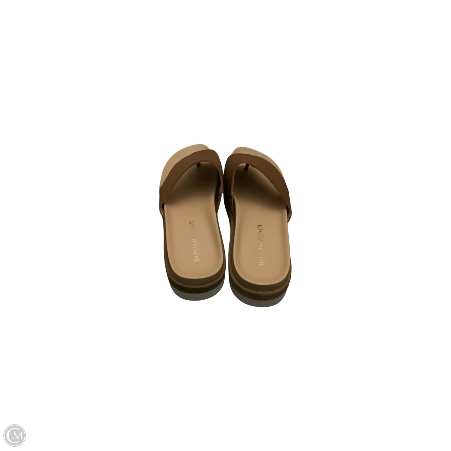 Sandals Flats By Donald Pliner In Brown, Size: 9.5