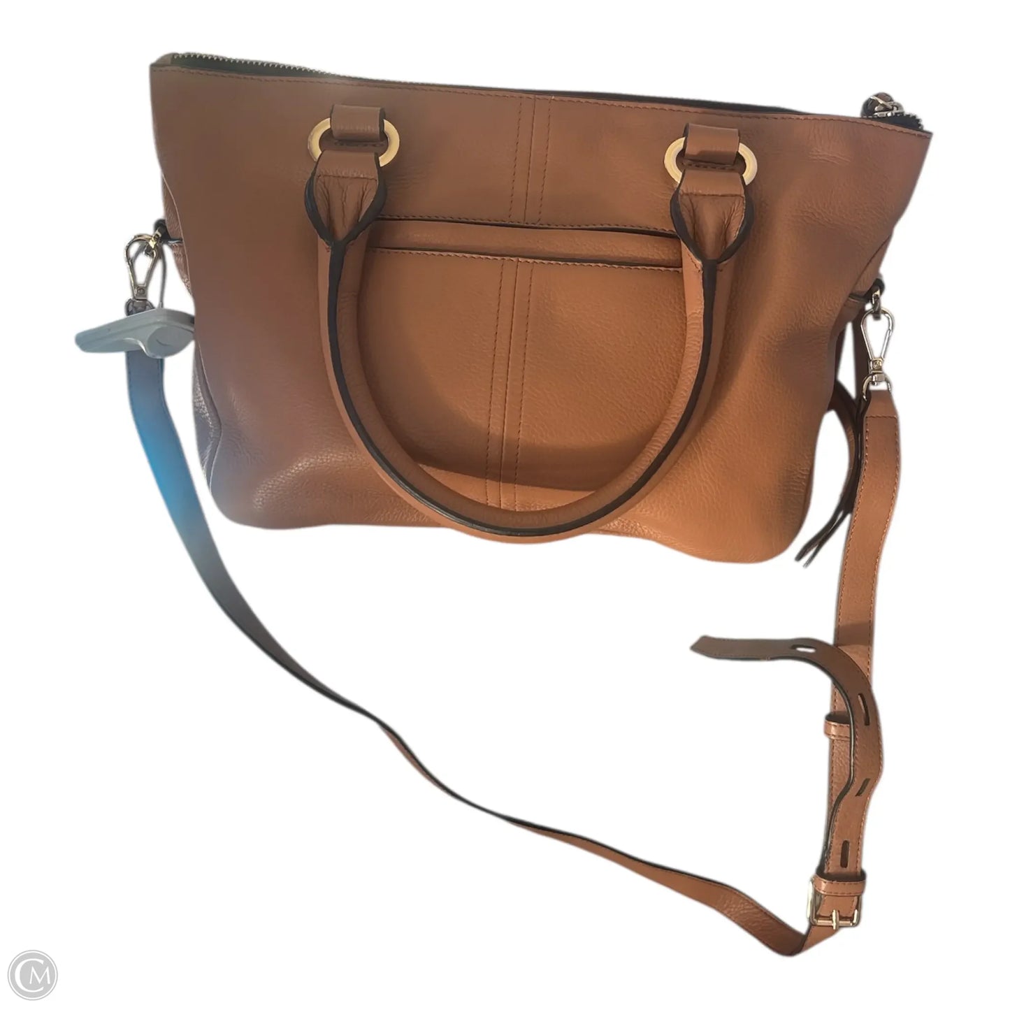Handbag Leather By Lodis, Size: Medium