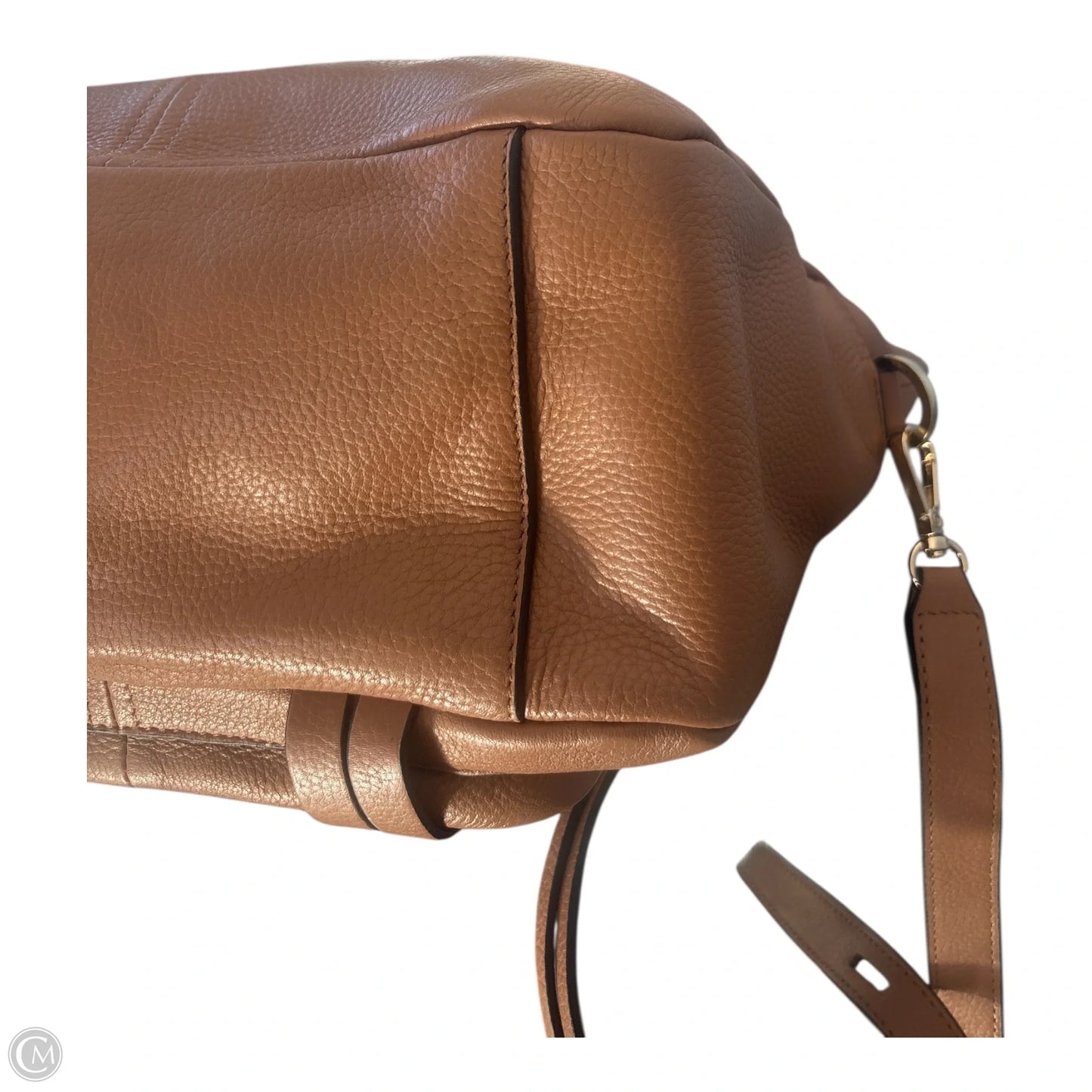 Handbag Leather By Lodis, Size: Medium