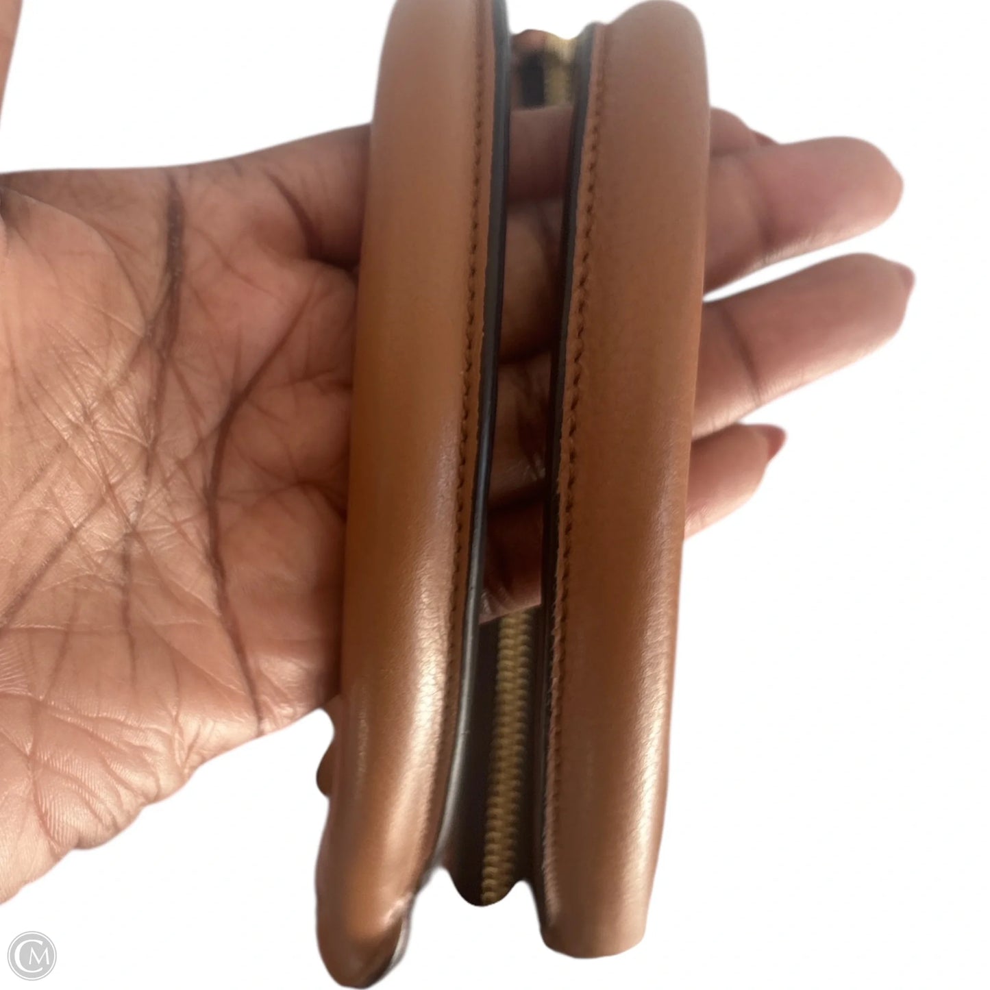 Handbag Leather By Lodis, Size: Medium