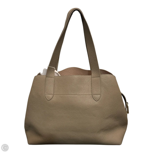 Handbag Leather By Clothes Mentor, Size: Large