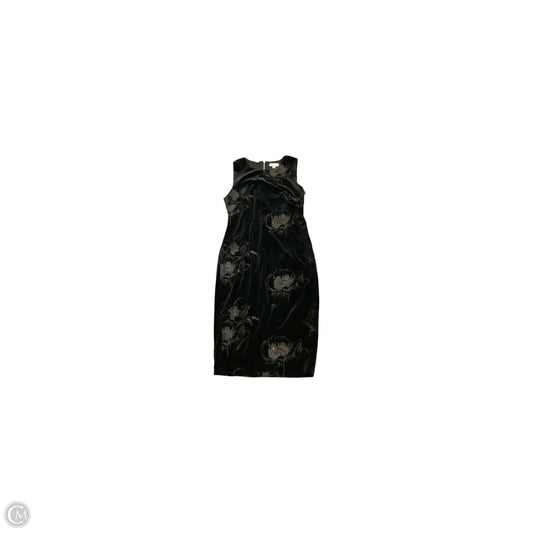 Dress Casual Midi By Calvin Klein In Black, Size: 8