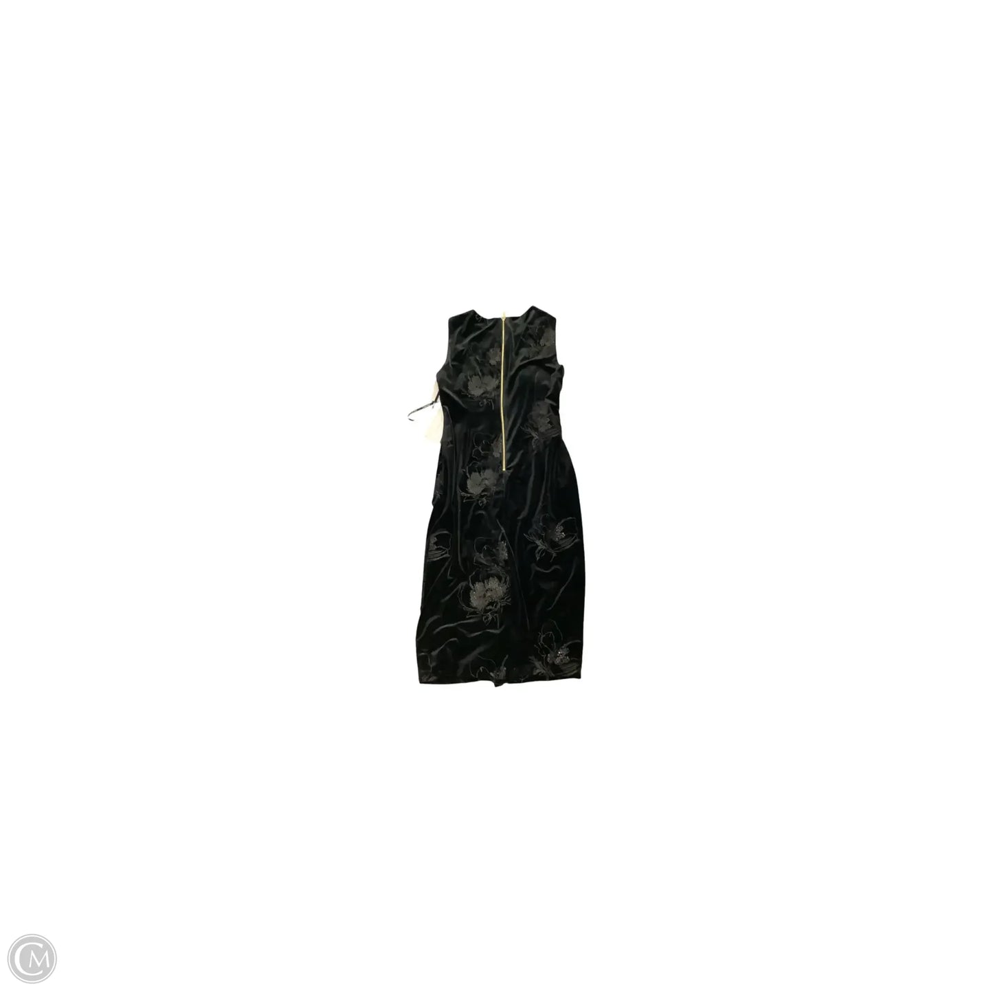 Dress Casual Midi By Calvin Klein In Black, Size: 8